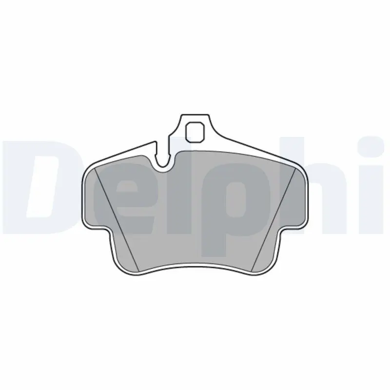 LP3586 Комплект тормозных колодок,