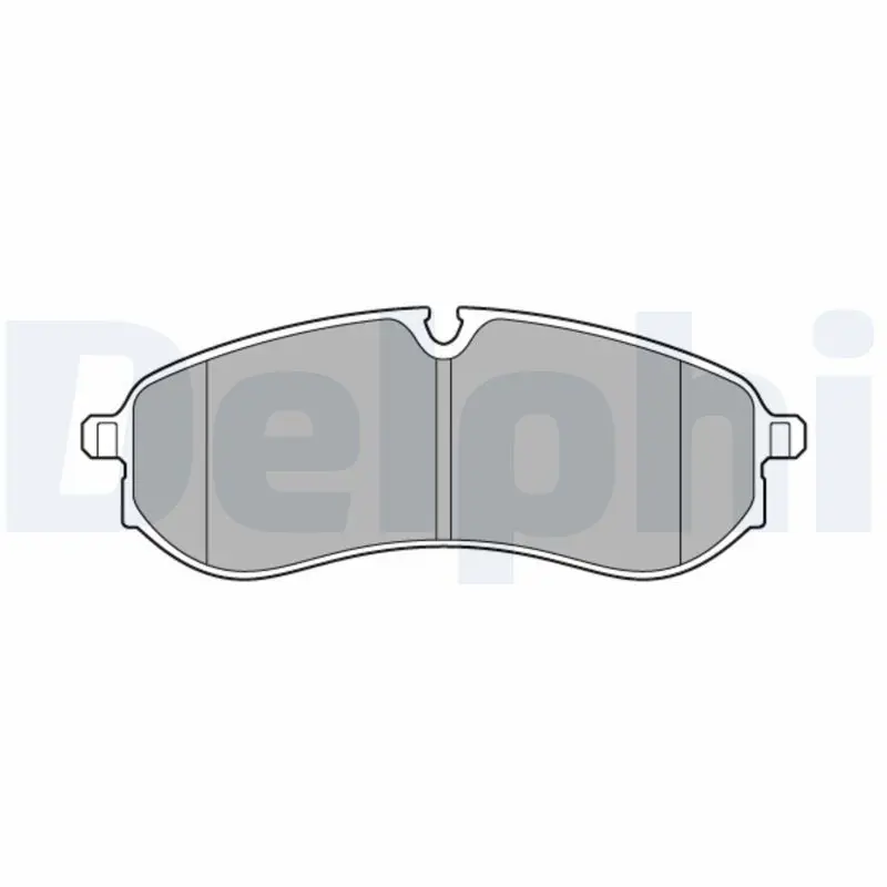 LP3641 Комплект тормозных колодок,