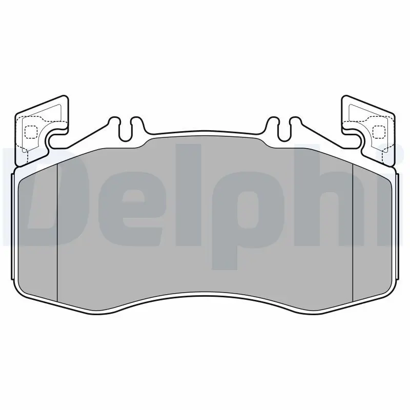 LP3654 Комплект тормозных колодок,