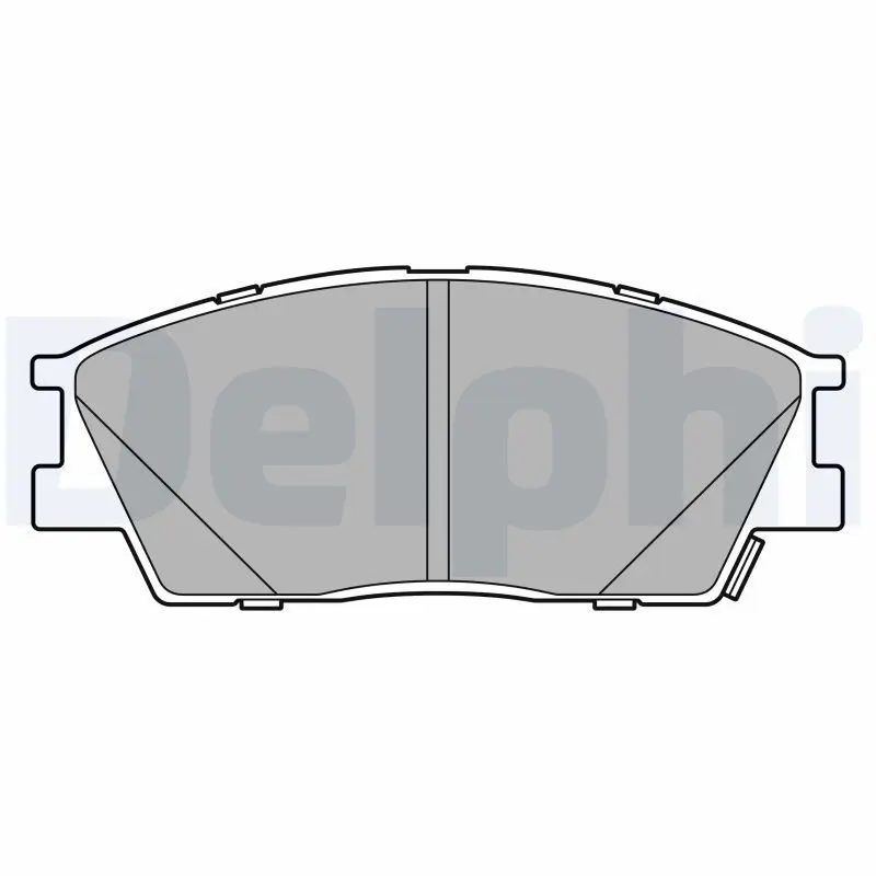 LP3645 Комплект тормозных колодок,