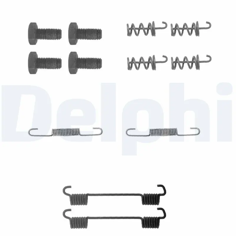 DELPHI LY1104 Комплект монтажный тормозных