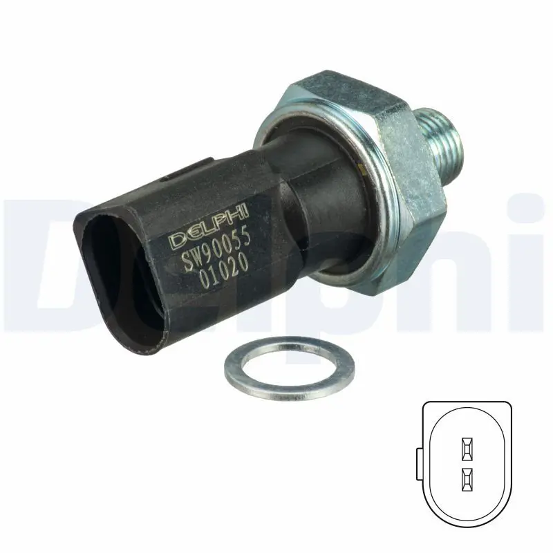 DELPHI SW90055 Датчик давления масла