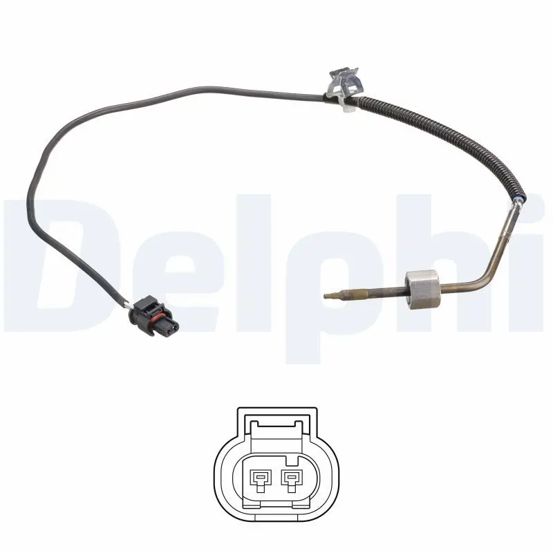 DELPHI TS30101 Датчик, температура выхлопных