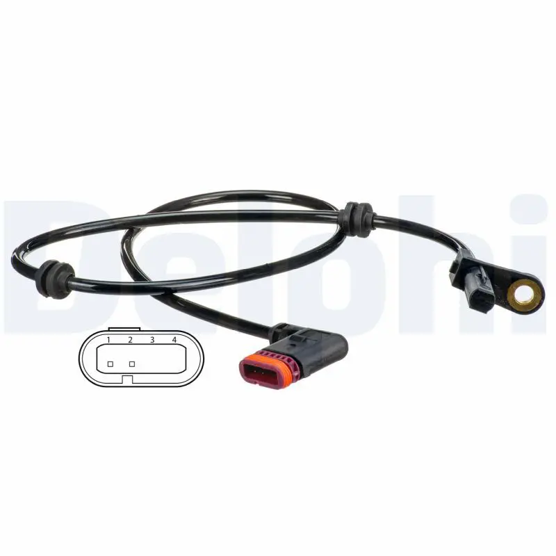 DELPHI SS20543 Датчик АБС MB W221