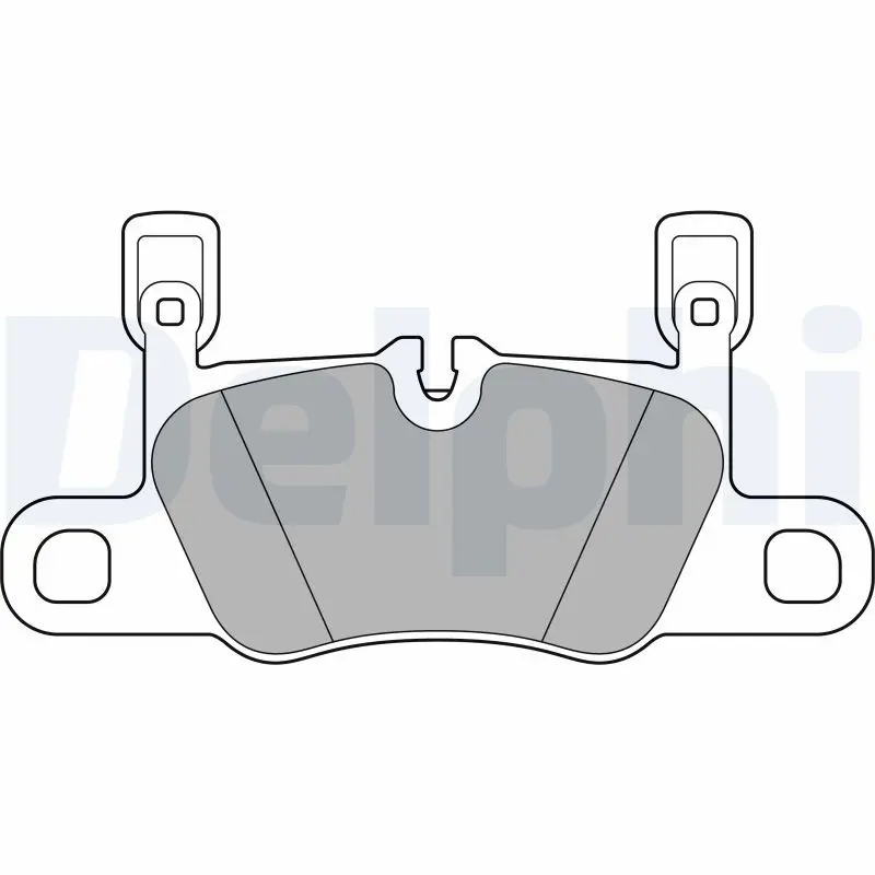 LP3656 Комплект тормозных колодок,