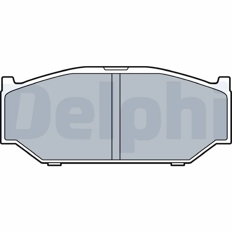 LP3544 Комплект тормозных колодок,