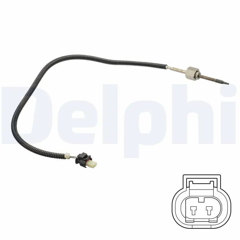 DELPHI TS30161 Датчик, температура выхлопных