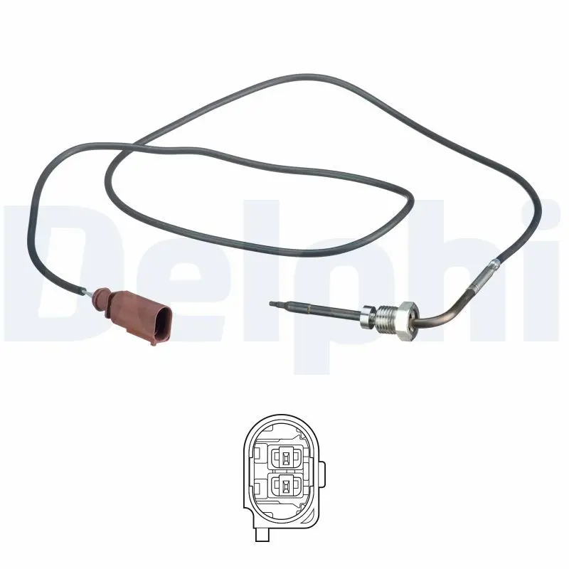 DELPHI TS30169 Датчик, температура выхлопных