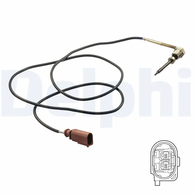 DELPHI TS30174 Датчик, температура выхлопных