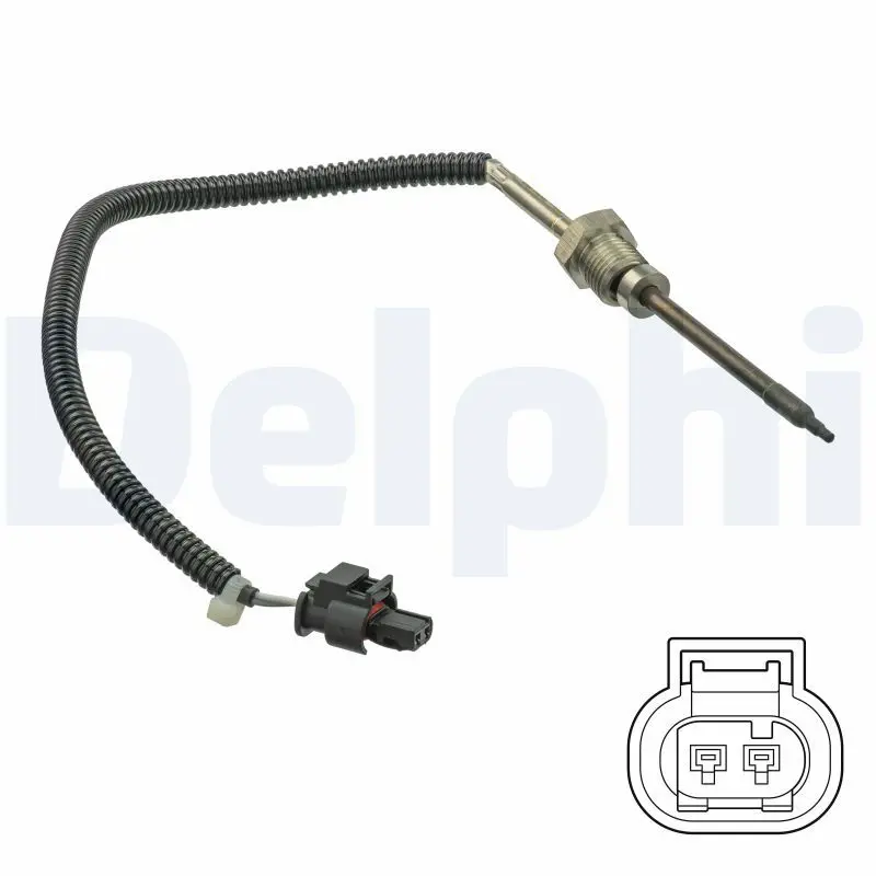 DELPHI TS30217 Датчик, температура выхлопных