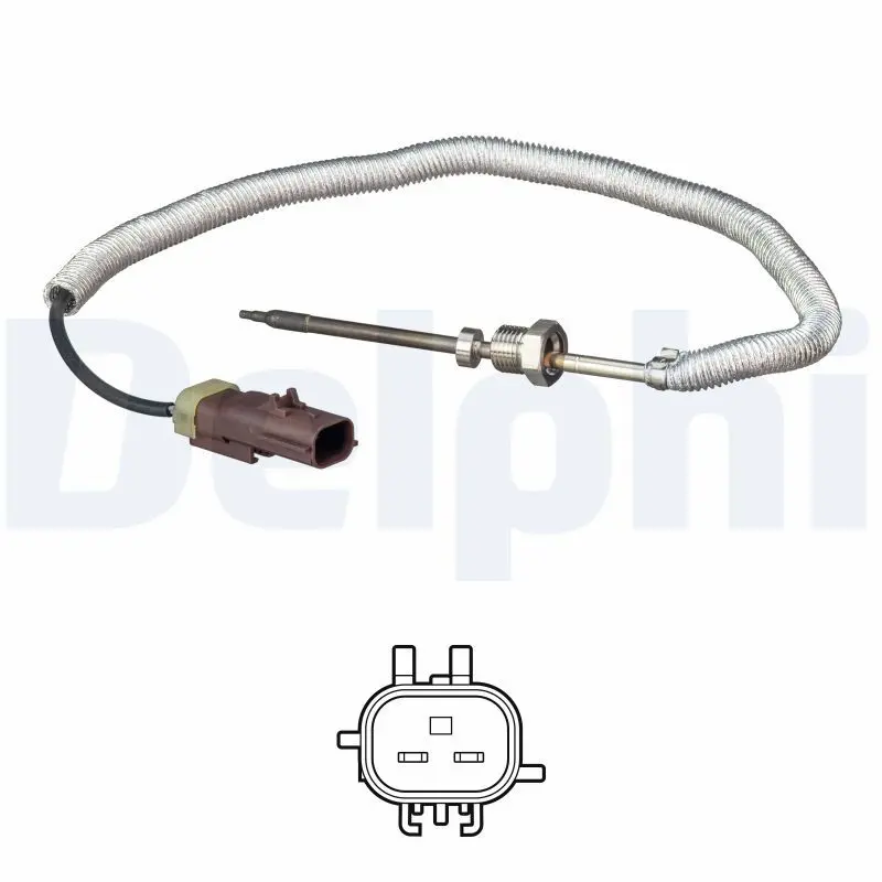 DELPHI TS30255 Датчик, температура выхлопных