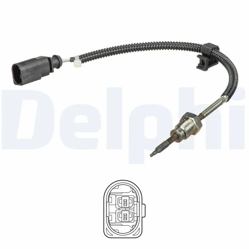 DELPHI TS30258 Датчик, температура выхлопных