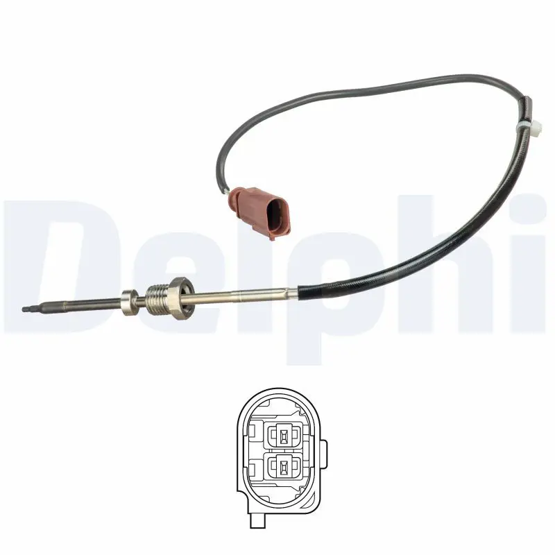 DELPHI TS30259 Датчик, температура выхлопных