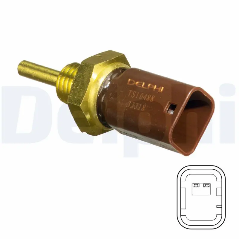 DELPHI TS10488 Датчик, температура