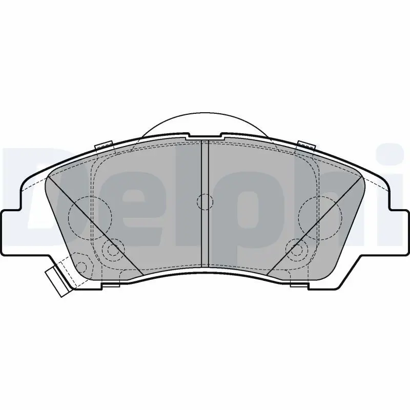 LP3265 КОЛОДКИ ЗАД.HYUNDAI SOLARIS,