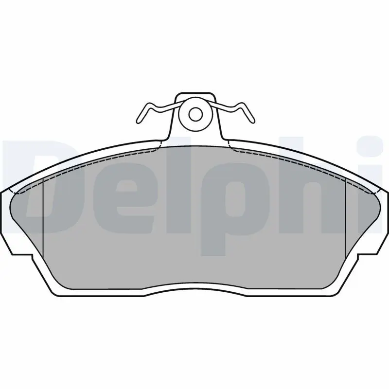 LP1450 Колодки тормозные передние FR