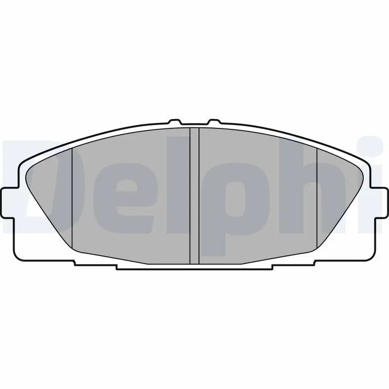 LP2473 Колодки тормозные TOYOTA HIACE
