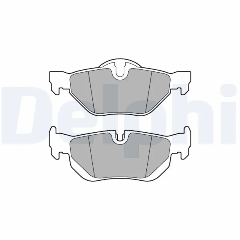 Delphi LP3618 Колодки тормозные BMW