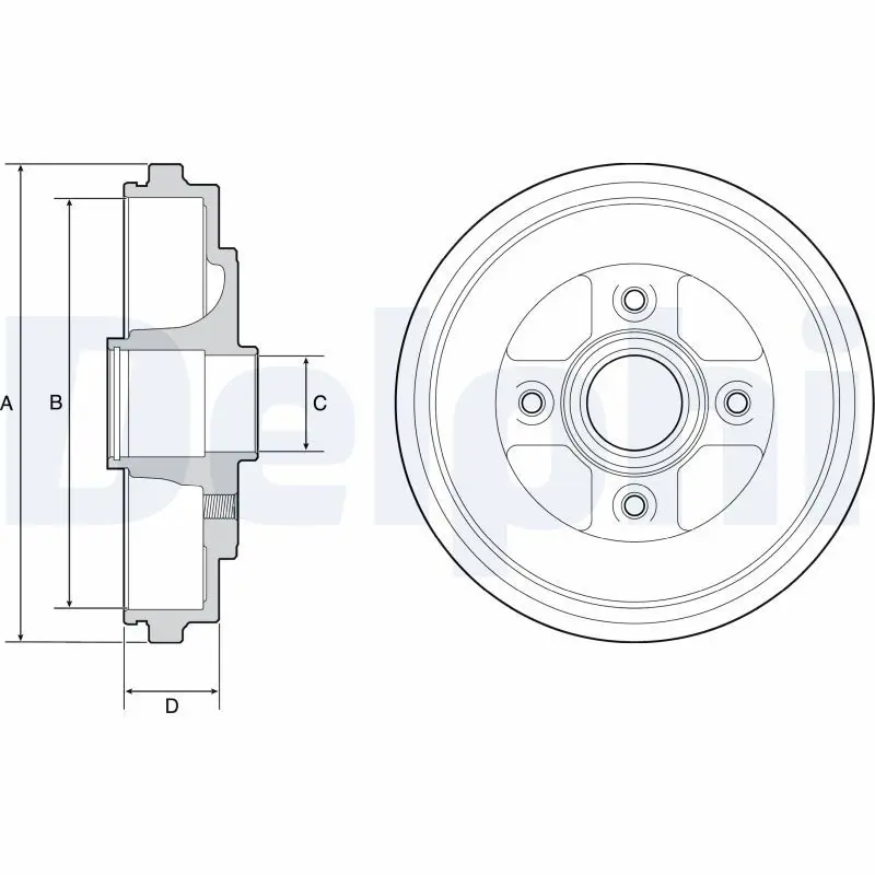 BF509 DELPHI PARTS