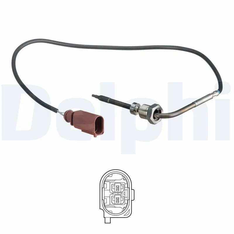 DELPHI TS30184 Датчик, температура выхлопных