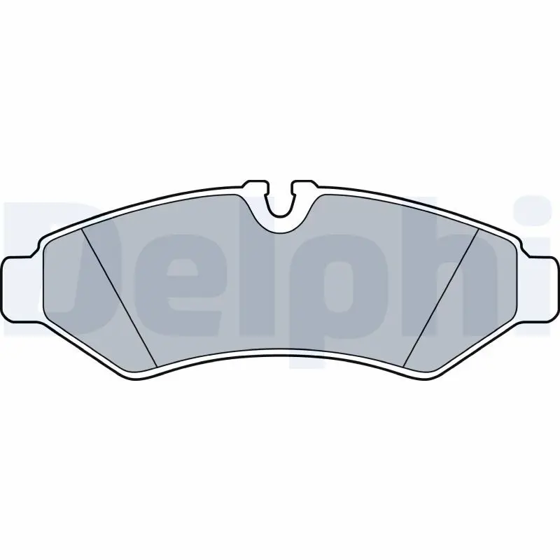 Delphi LP3549 Колодки тормозные дисковые