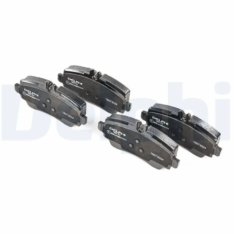 Delphi LP1401 Колодки тормозные дисковые,
