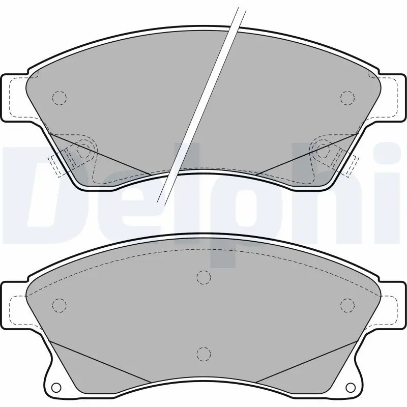 LP2142 Колодки тормозные