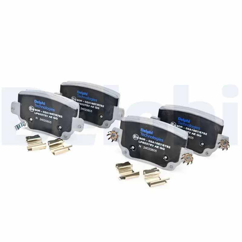 LP5037EV Комплект тормозных колодок,