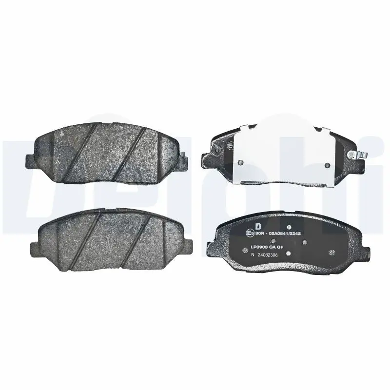 DELPHI LP3903 Комплект тормозных колодок,