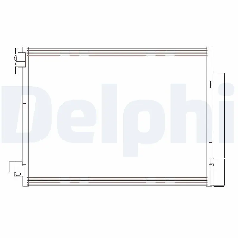 DELPHI CF20415 Конденсатор, кондиционер
