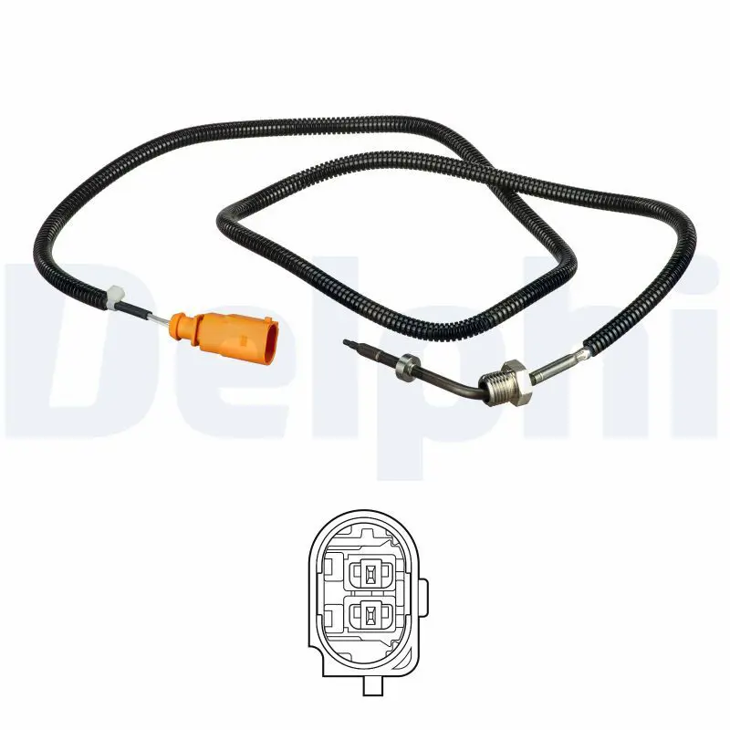DELPHI TS30264 Датчик, температура выхлопных
