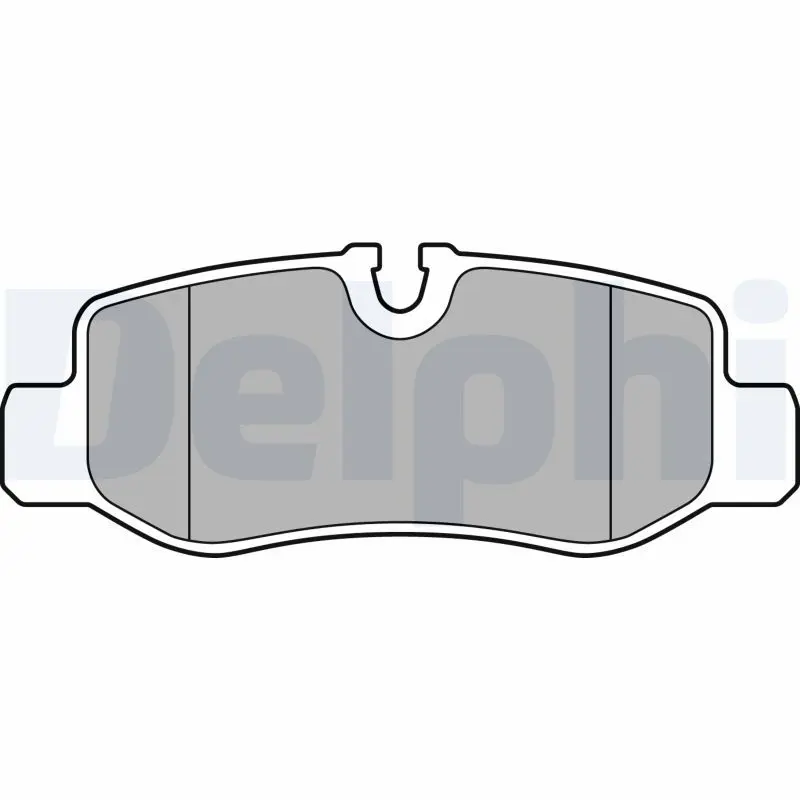 Delphi LP3139 Колодки тормозные