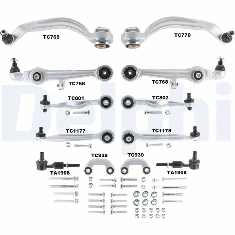 TC1400KIT Комплект передн подвески VW
