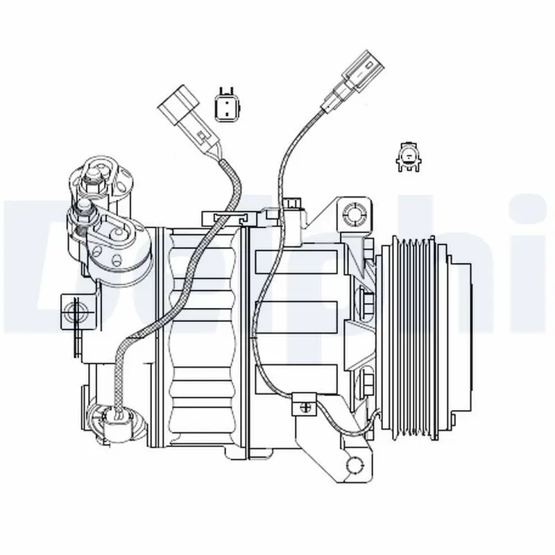 Delphi CS20482 Компрессор кондиционера
