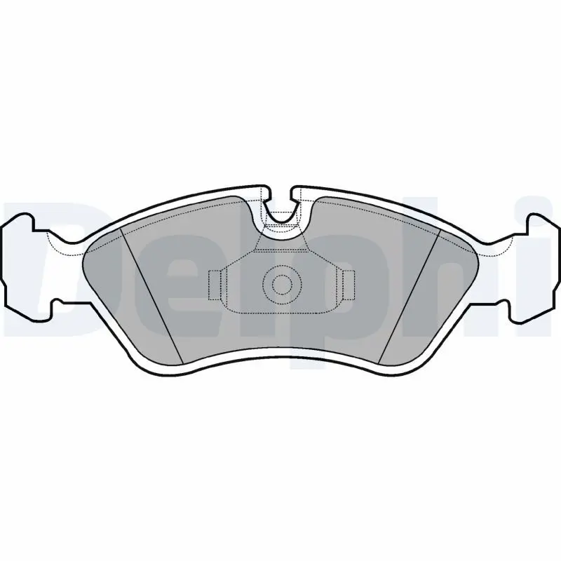 Delphi LP1605 КОЛОДКИ ТОРМОЗНЫЕ БАРАБАННЫЕ