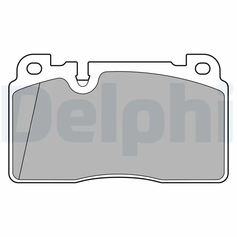 DELPHI LP3677 Колодки тормозные дискового