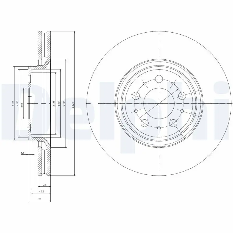 Delphi BG4071 Элемент