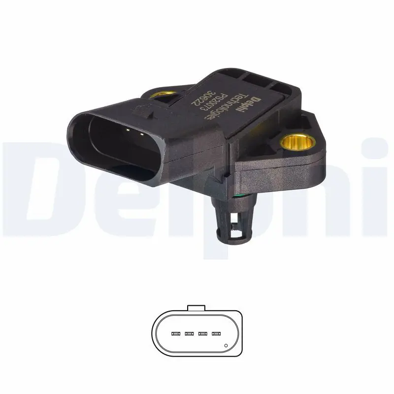 DELPHI PS2007312B1 Датчик, давление во впускной