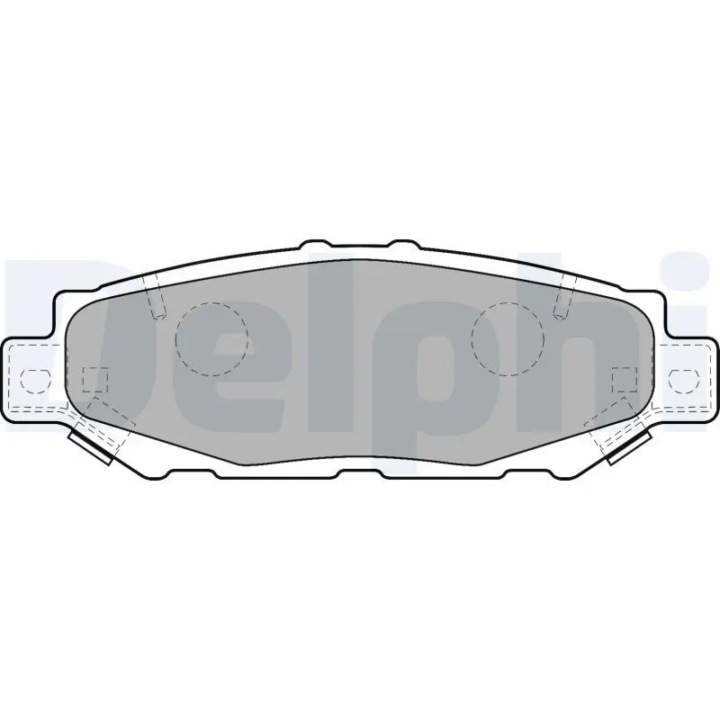 DELPHI LP1508 колодки