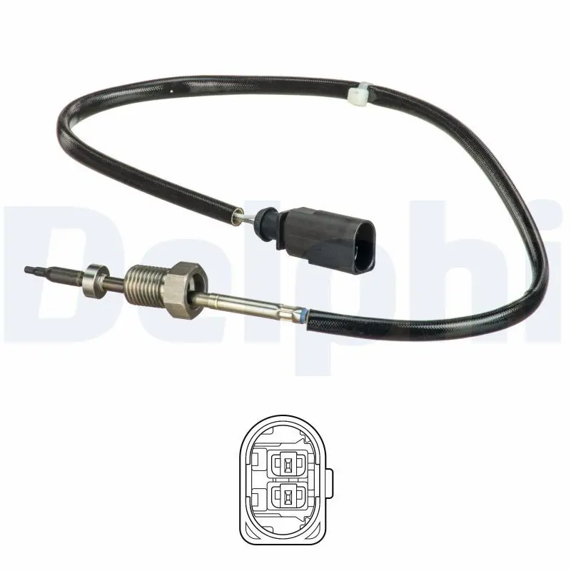 DELPHI TS30168 Датчик, температура выхлопных
