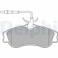 LP1607 Комплект тормозных колодок