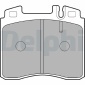 LP842 Комплект тормозных колодок