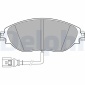 LP3389 Колодки тормозные SKODA