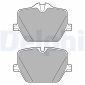 LP3604 Комплект тормозных колодок,