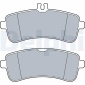 LP3542 Комплект тормозных колодок,