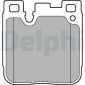 LP3249 Комплект тормозных колодок,