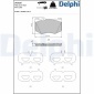 LP3620 Комплект тормозных колодок,