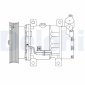 CS20523 Компрессор, кондиционер