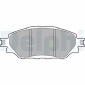 LP3250 DELPHI Комплект тормозных колодок