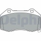 LP3388 Комплект тормозных колодок,